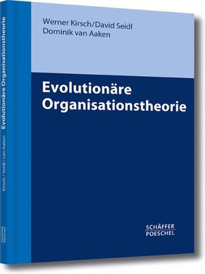 cover image of Evolutionäre Organisationstheorie